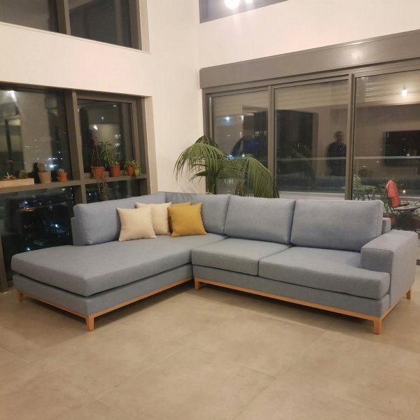 מערכת ישיבה מבד דגם סטאר-תפר שפתיים