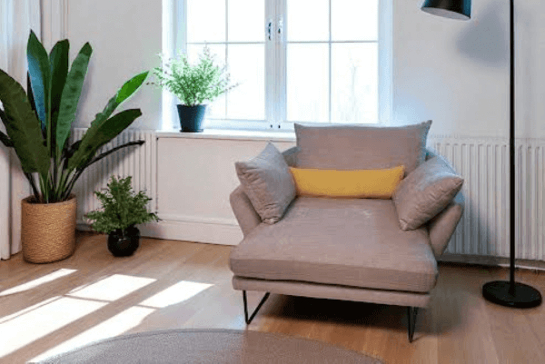 כורסא מעוצבת דגם לוטוס