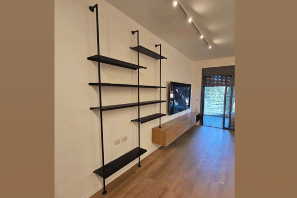 מזנון רגיל בשילוב ספריה דגם דניאלה