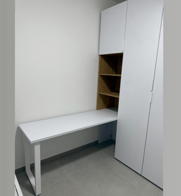 ארון משולב עם שולחן כתיבה דגם טוקיו