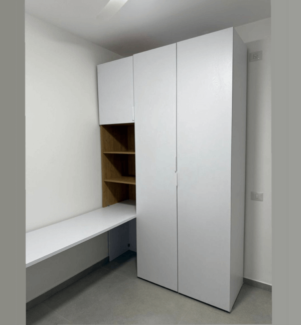 ארון משולב עם שולחן כתיבה דגם טוקיו