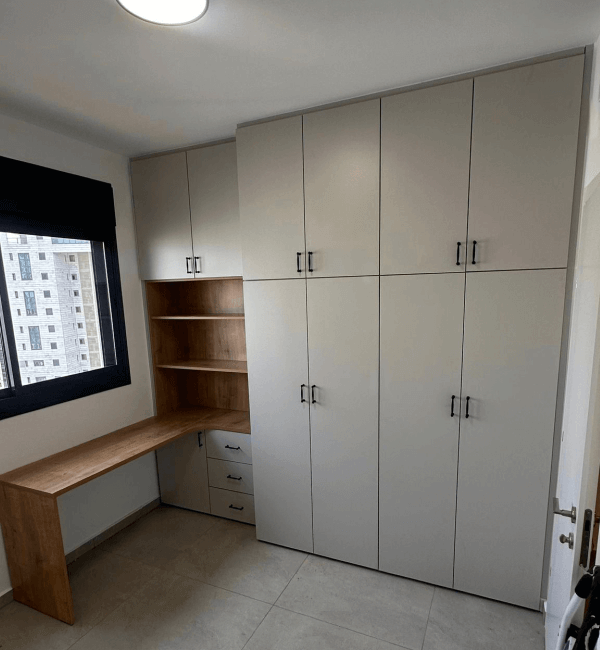 ארון משולב עם שולחן כתיבה דגם סופרסטאר